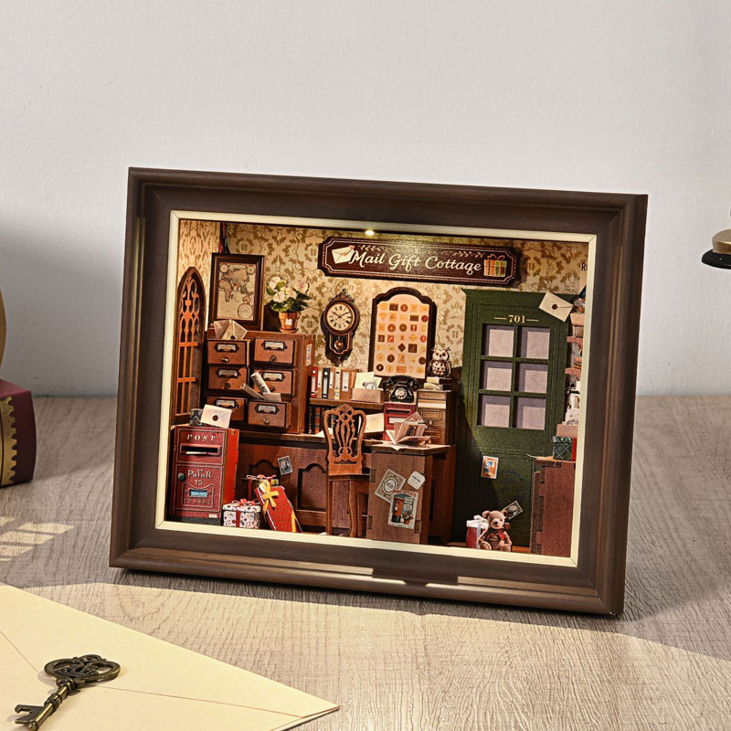 Kit de bricolage 3D en bois po - Engraved Wood Frame avis et prix