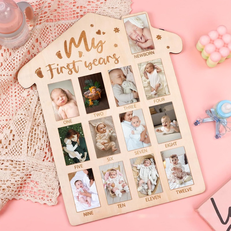 Cadre Photo commémoratif en bo - Engraved Wood Frame avis et prix