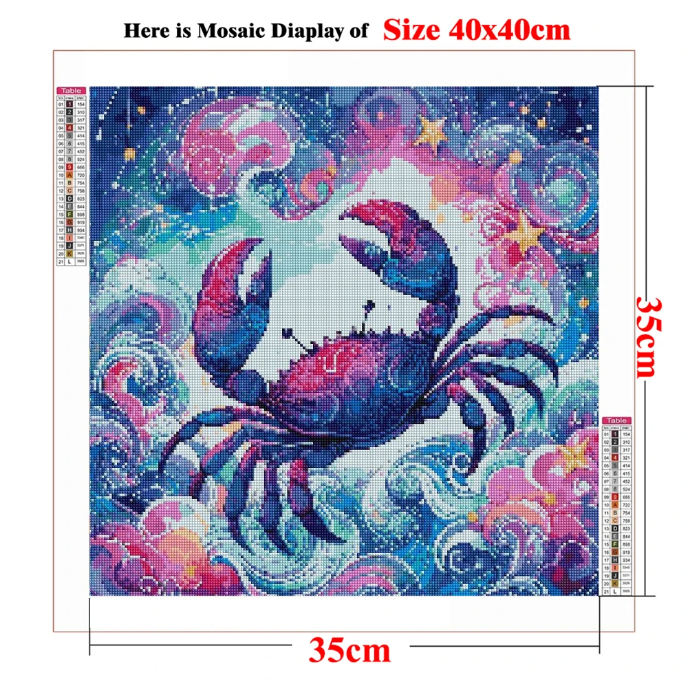 Peinture Diamant 5D des Signes - Photo Mosaic Print avis et prix