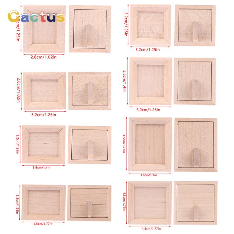 Cadre Photo Miniature en bois  - Engraved Wood Frame avis et prix