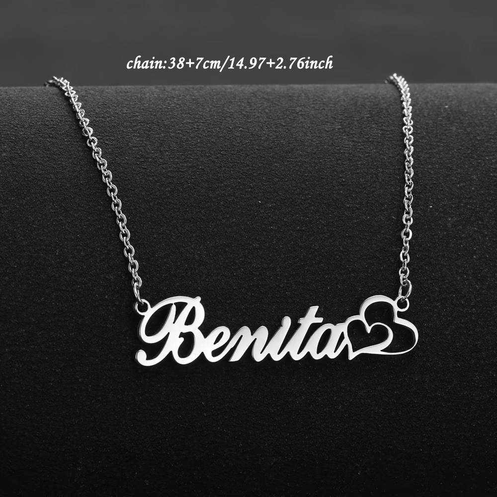 Collier personnalisé à double  - Name Necklace Custom avis et prix