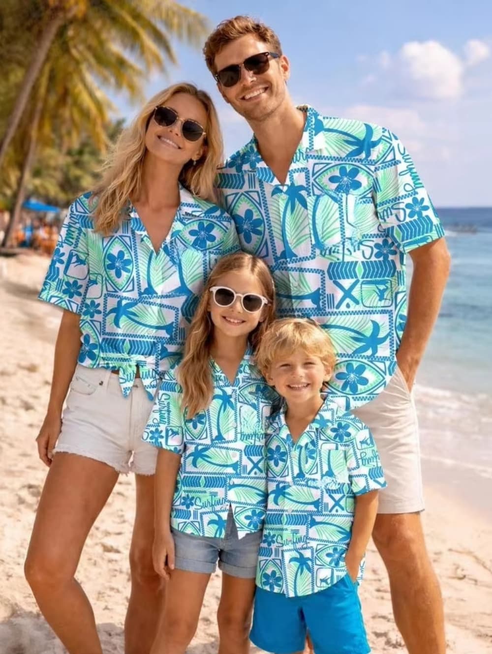 Vêtements d'été pour hommes et - Family Tree Print avis et prix
