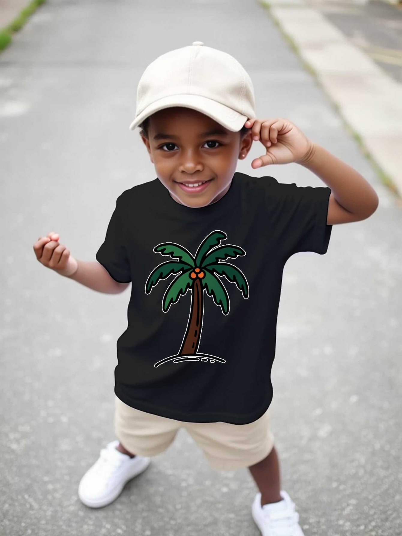 T-shirt à manches courtes pour - Family Tree Print avis et prix